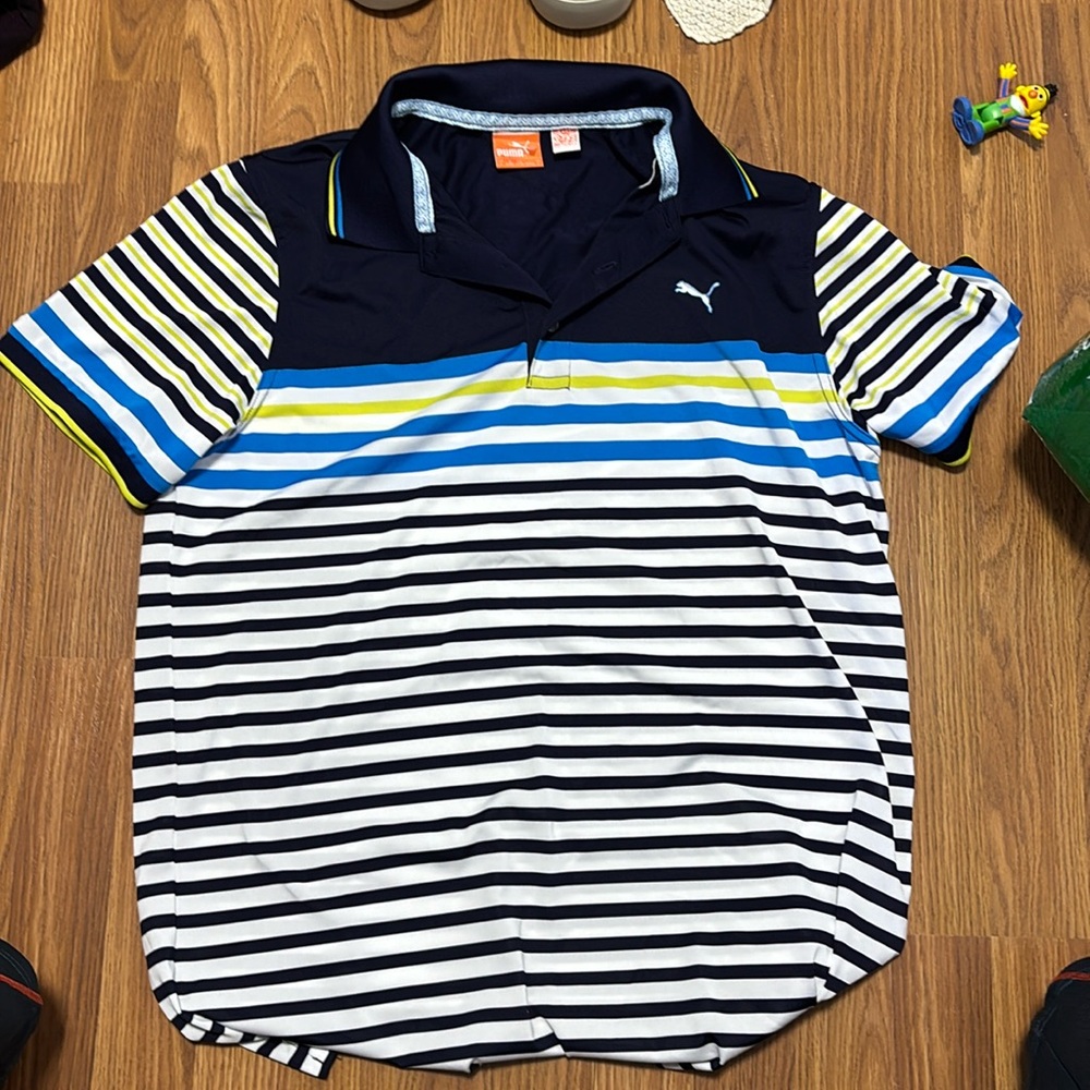 Brand new puma gold polo